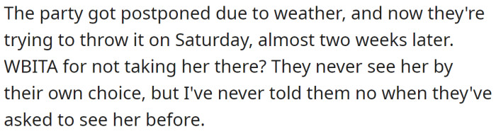 So, do you have any advice for OP?