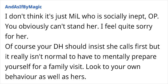 This user put some of the blame on OP as well: