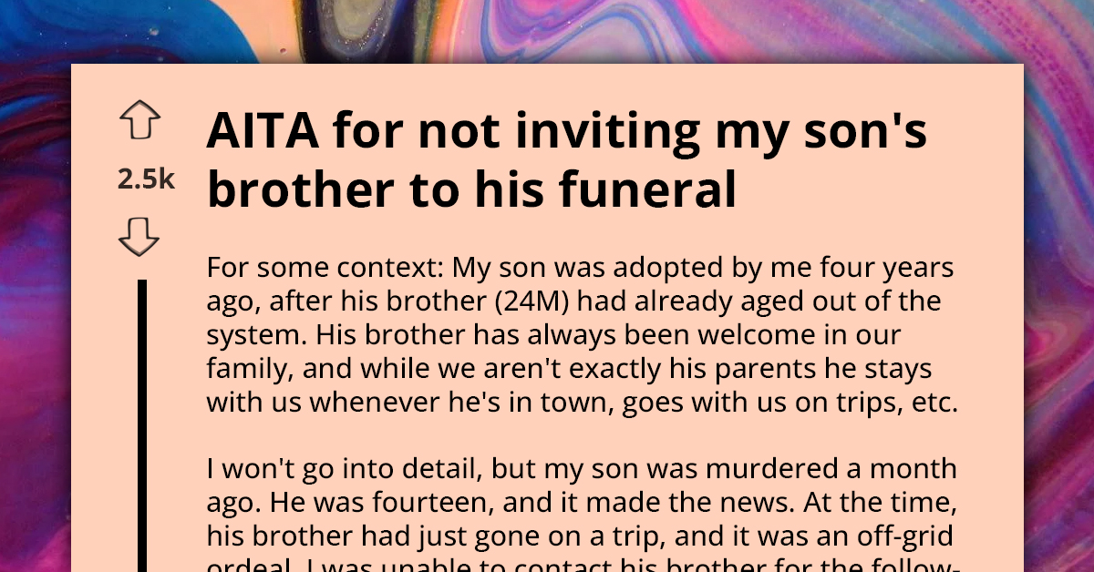 Grieving Man Left Shattered After Late Brother’s Adoptive Parents Hold Funeral In His Absence