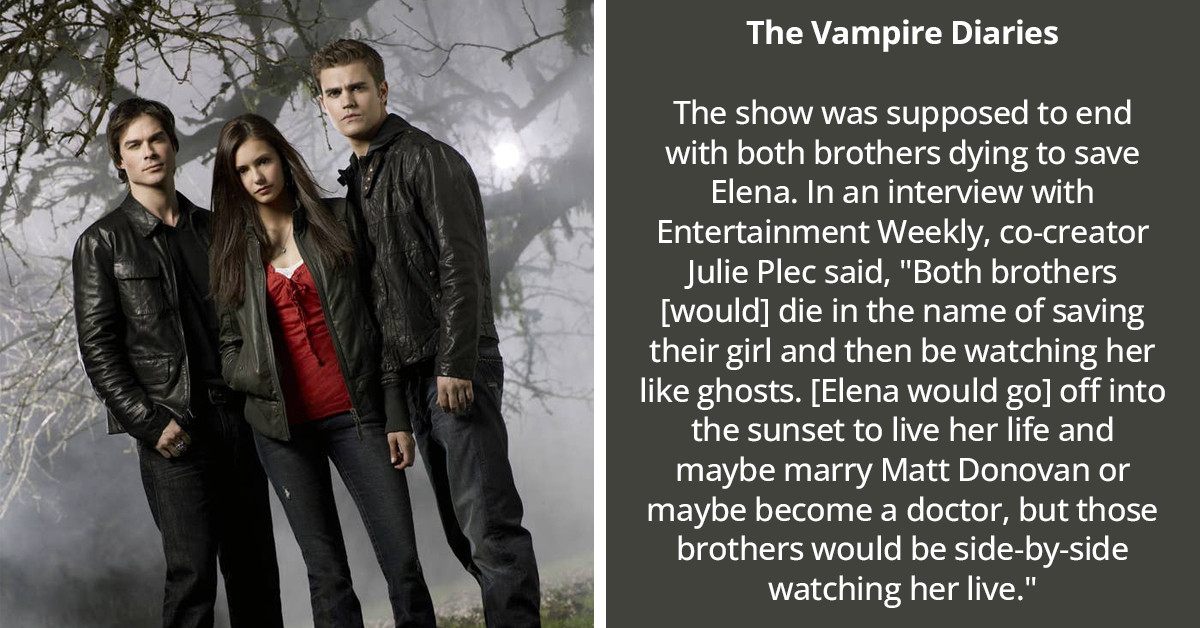 21 Hit TV Shows That Almost Had Wildly Different Endings