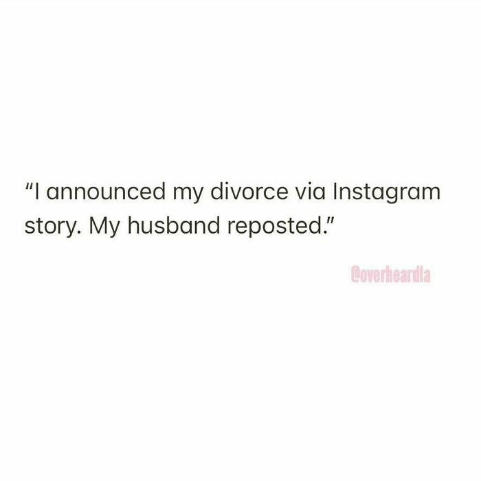 5. Husband reposting