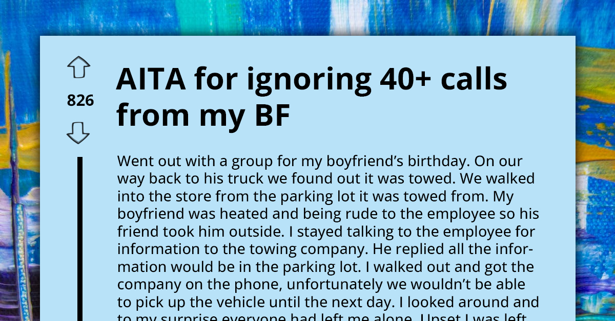 Man Upset With Girlfriend For Not Answering His Calls After He Left Her Alone At Scary Parking Lot