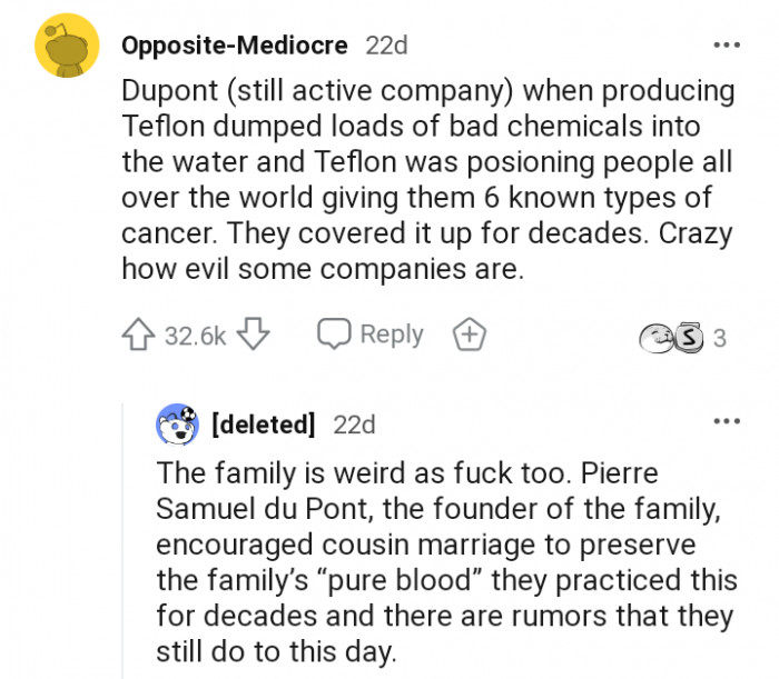 Remember the New Jersey lawsuit that alleged that DuPont had been poisoning the drinking water used by 70,000 people while producing Teflon?