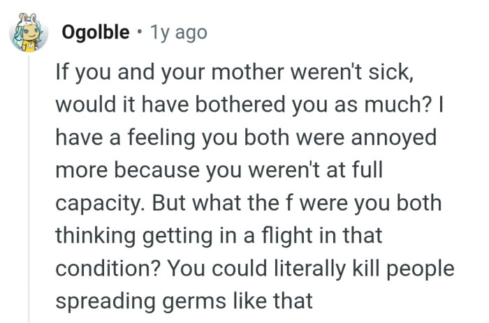 They could be spreading germs