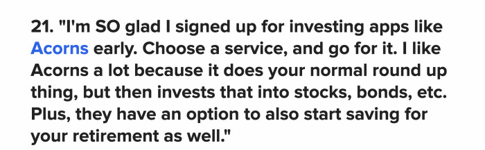The earlier, the better. There are apps that can help you stay on top of your finances.