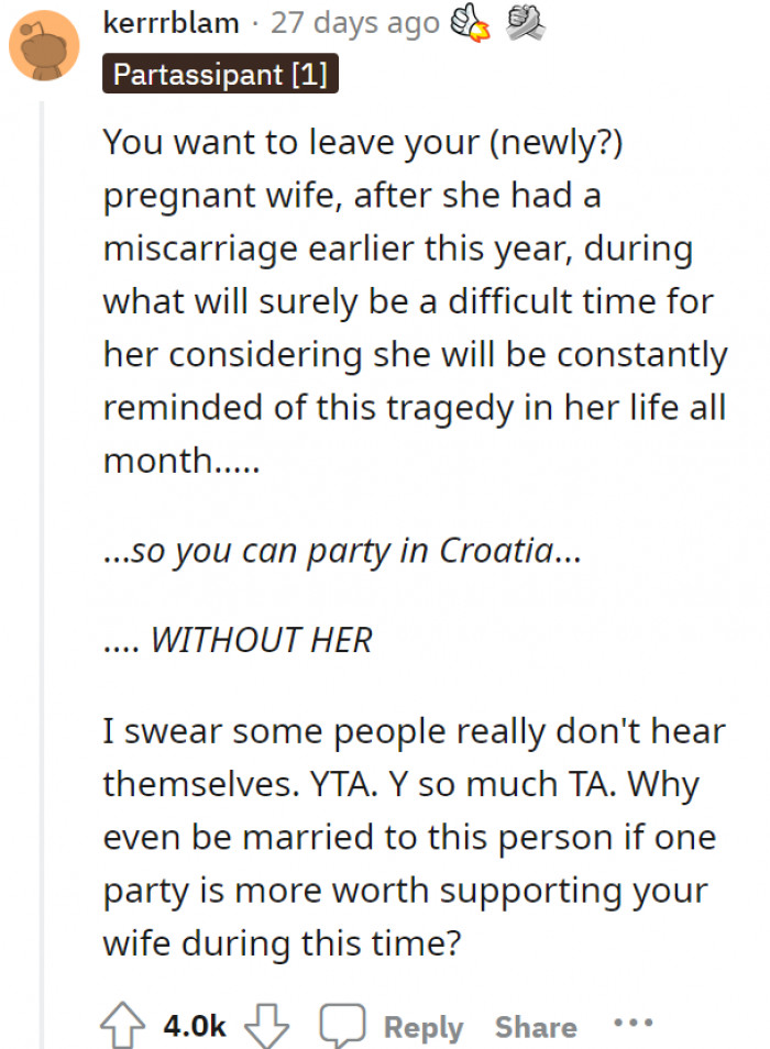 Here are some of the best responses: