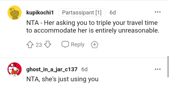 Redditors went straight to the comments to share their opinions, and here are several of them below