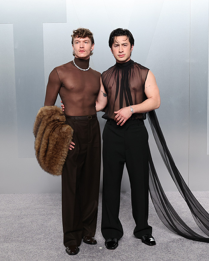 Hudson Williams And Connor Storrie