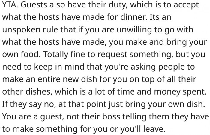 18. Guests are also expected to accommodate hosts.