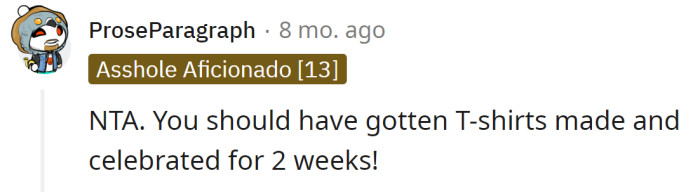 An interesting suggestion