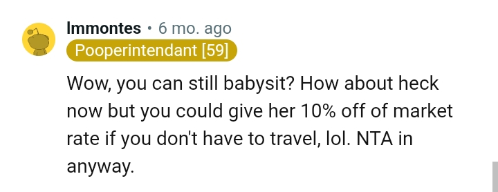 The OP is not the AH in any way