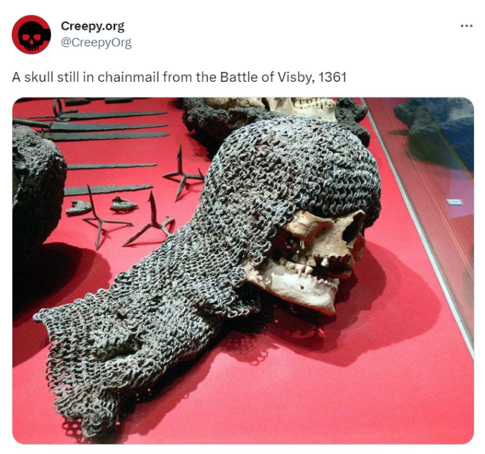 21. Seems like that chainmail was faulty