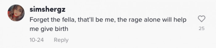 One Rage-Induced Birth Coming Up