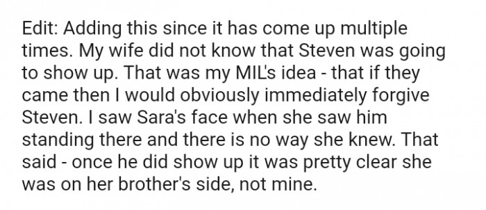 And here goes the edit