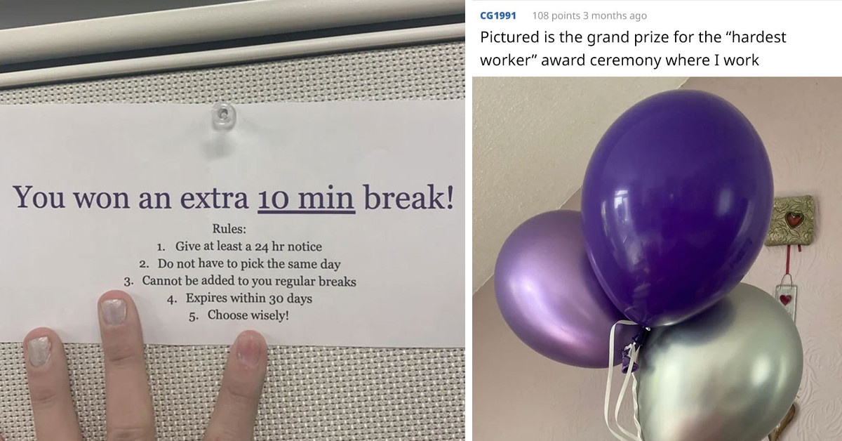 Stories Of The Most Underwhelming Company "Motivational Gifts" Shared By The People Who Received Them