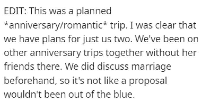 OP provided a few edits to the story