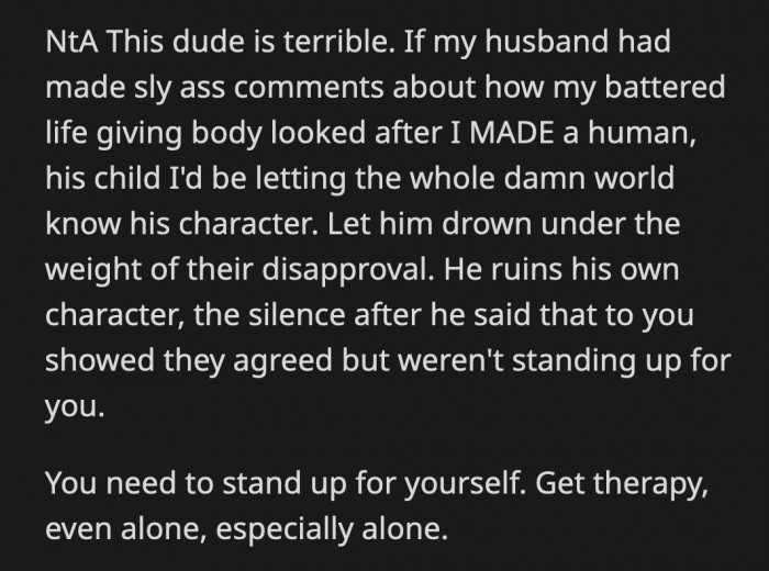 Since he publicly humiliated OP for months, it's only right that he gets a dose of his own medicine. OP can air out their dirty laundry and let his family deal with this guy.