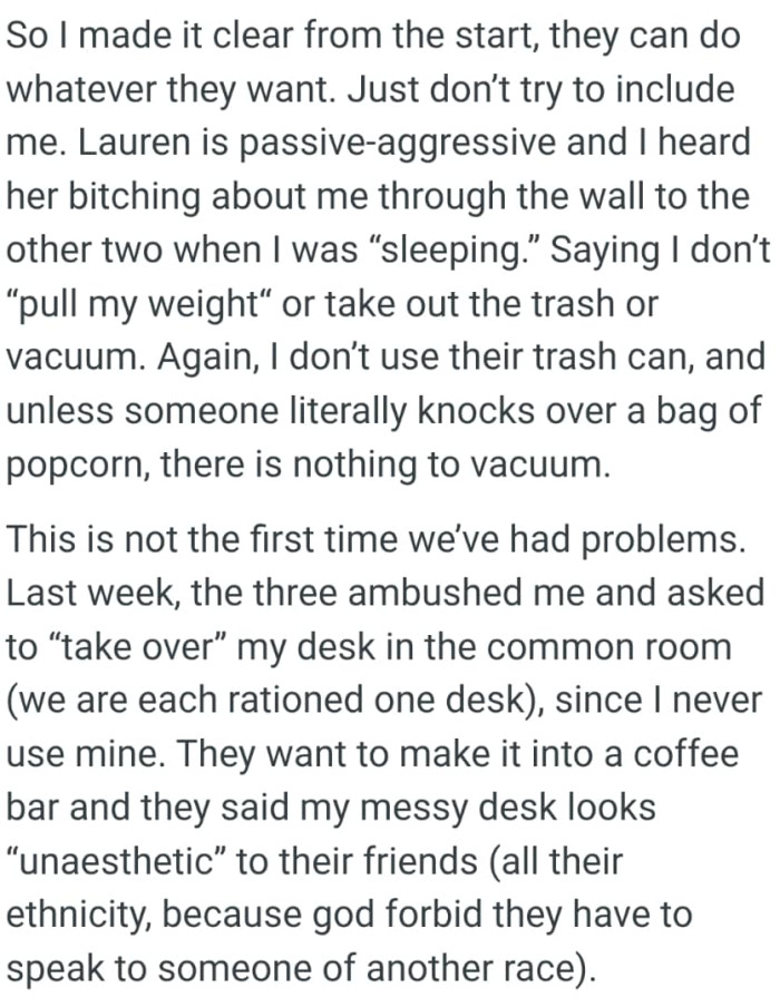 They have been having problems