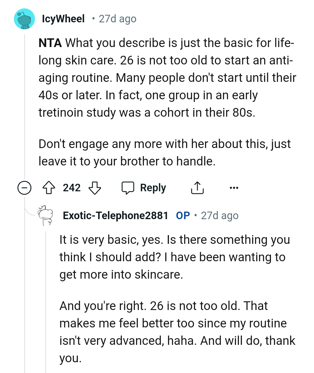 Don't Engage Her Anymore About the Issue