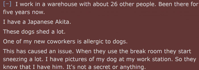 They work in a warehouse