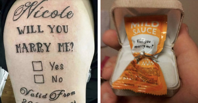 40+ Ways NOT To Propose