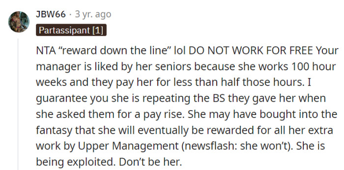 No villains, just corporate cryptic language. 