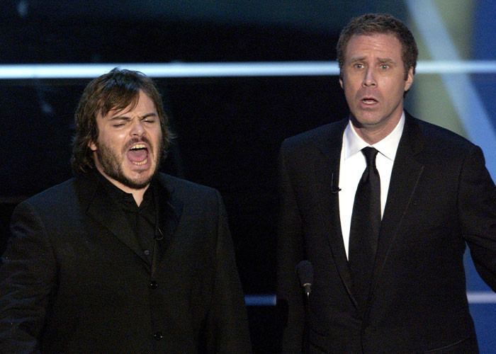Jack Black And Will Ferrell Sing “Get Off The Stage” (2004)