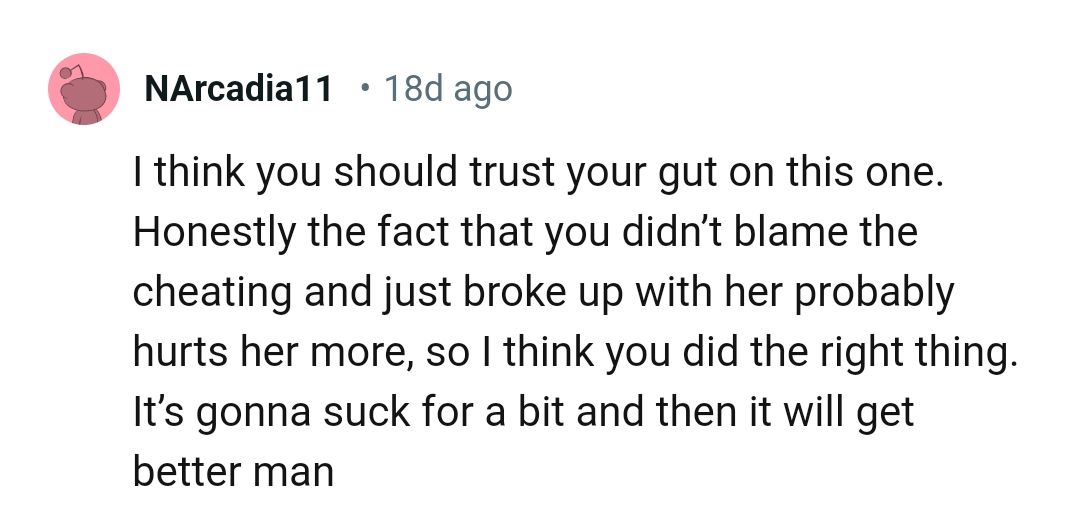 This OP did the right thing