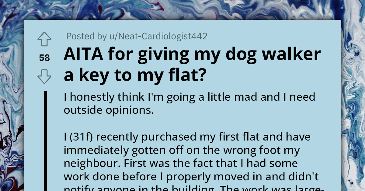 Nosy Neighbor Reports Redditor For Giving Her Keys To The Dog Walker