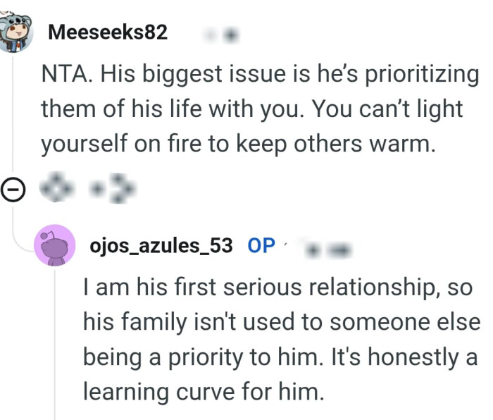 His biggest issue is...