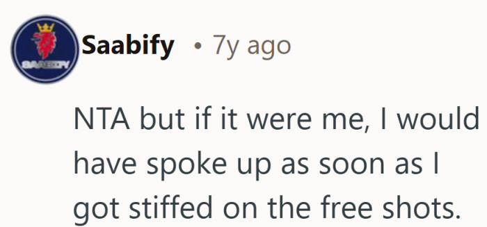 Getting skipped for the fun part might have been the tipping point for speaking up.