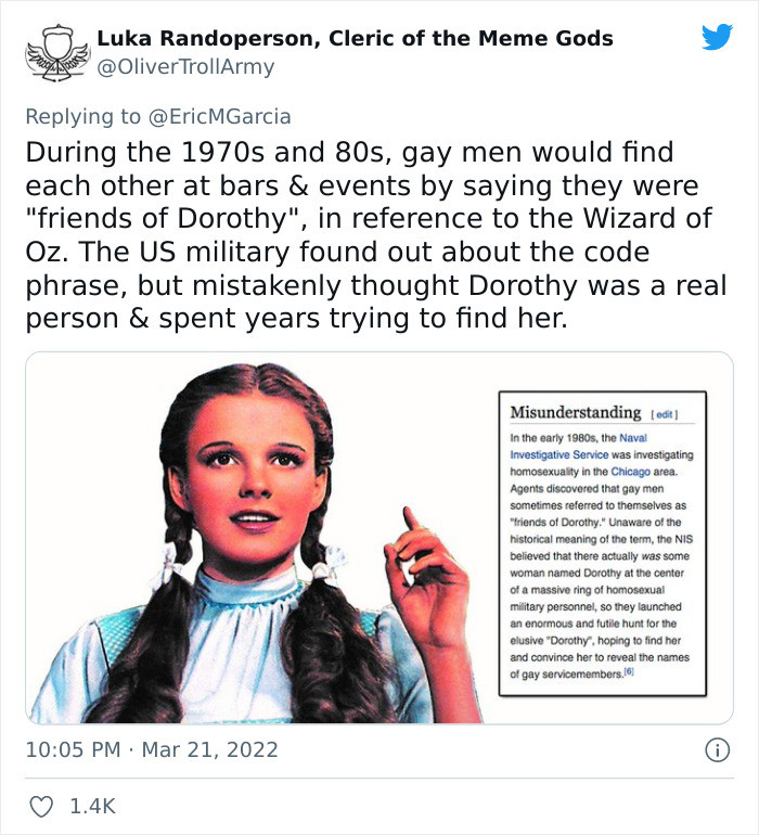 18. Well, they say that Military Intelligence is an oxymoron...and they are right.