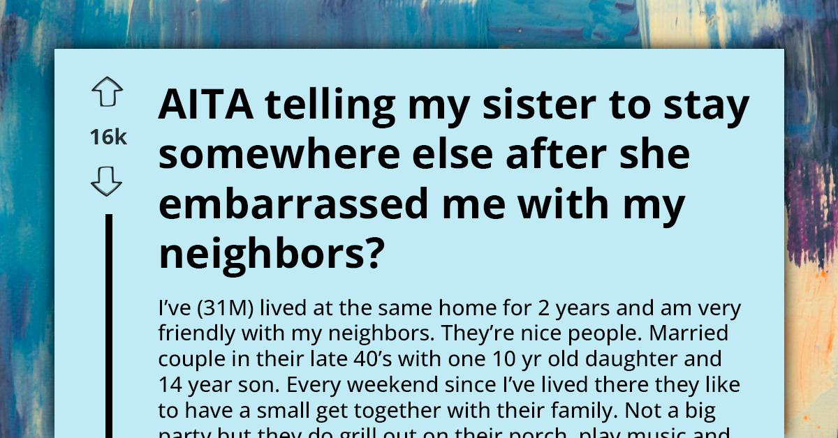 Man Evicts Sister After She Pretended To Be His Wife And Falsely Accused Neighbors Of Noise Disturbance