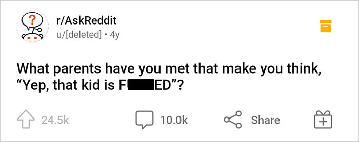 The question has been asked...