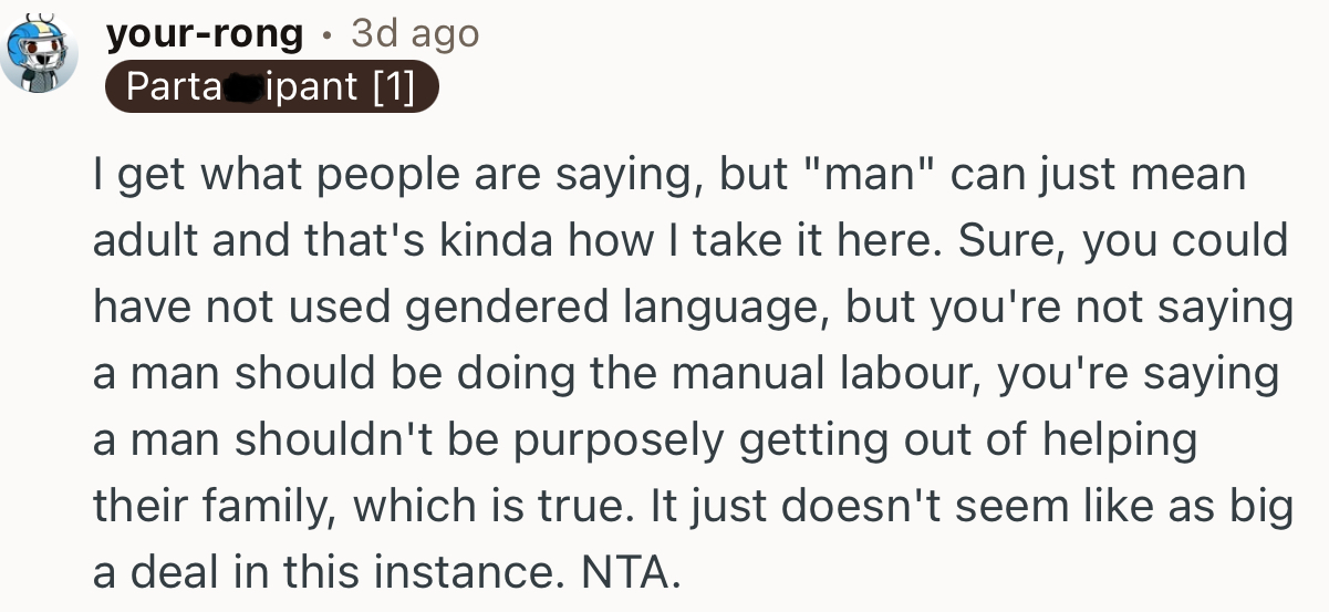 “I get what people are saying, but