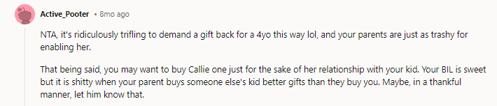 NTA. Your Sister and Her Husband Need to Work It Out on Their End. No Take Backs.