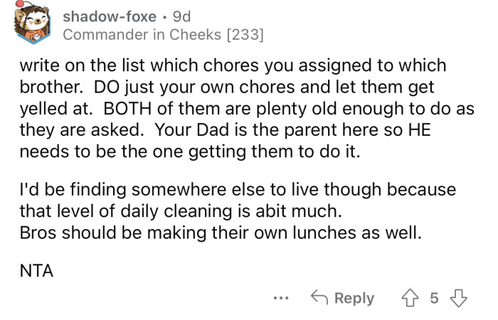 OP's father needs to intervene and correct the brothers' behavior.