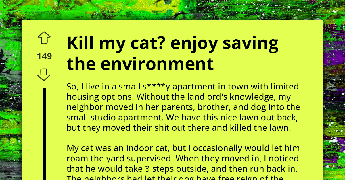 Tenant Sabotages Water Heater in Eco-Revenge for Cat Scared Away by Neighbor's Dog