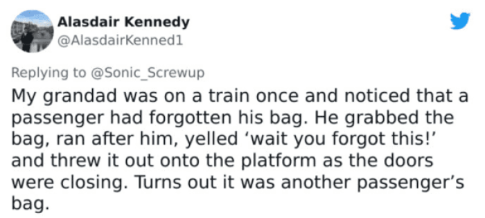 25. Someone Else's Bag