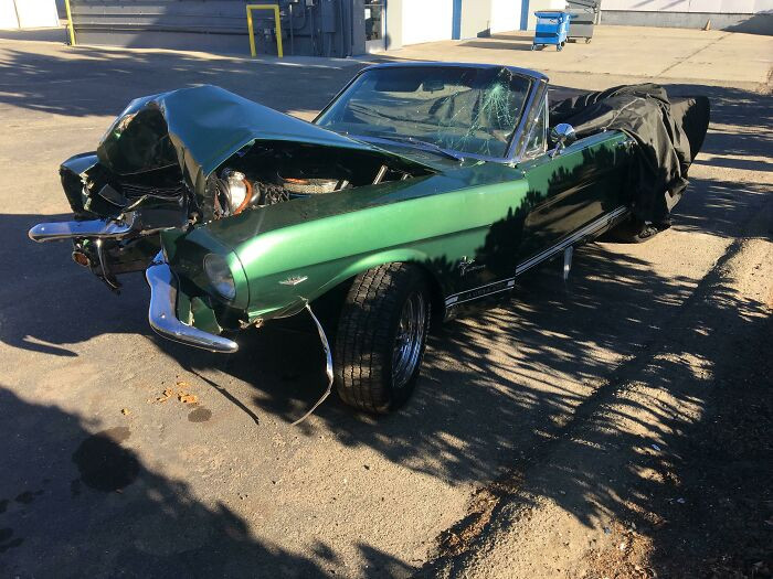 27. So One Of My Customers Rents Out His Vintage Mustangs. This Is How One Was Returned To Him
