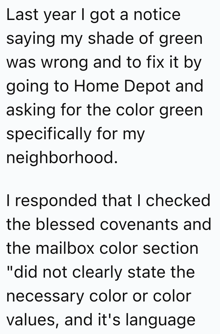 Wrong shade of green