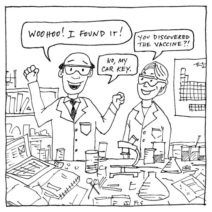 26. Fast Forward to 2021 and 2022, He Found the Vaccine!