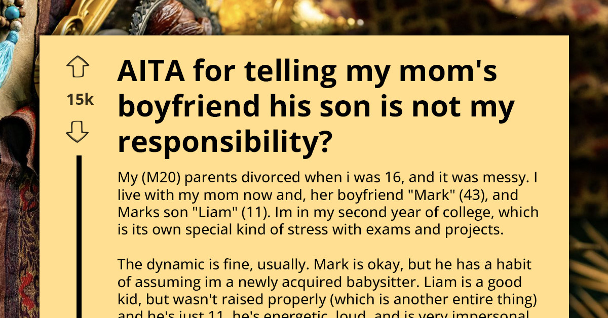 College Student Explodes At Mom’s Boyfriend After Being Told To Babysit His 11-Year-Old Kid