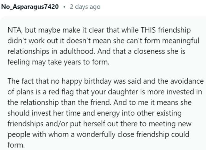 It's important to acknowledge that while this particular friendship may not have worked out as expected