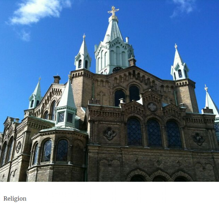 3. Religion is on the list