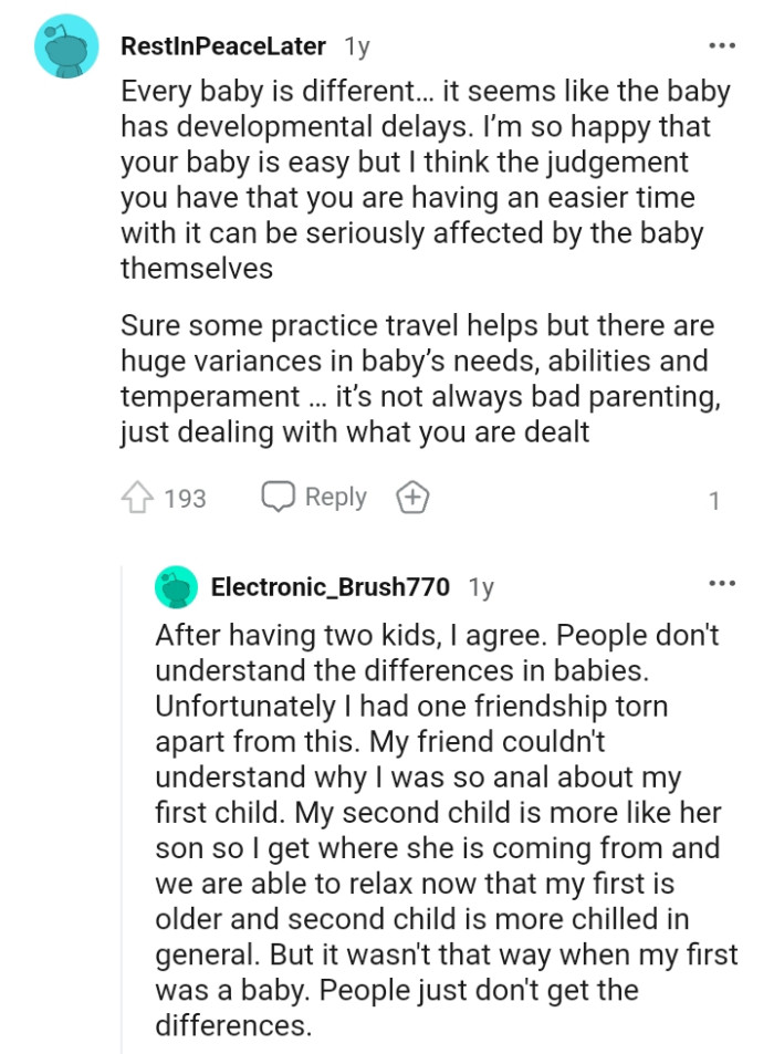 It is not always bad parenting but just dealing with what you're dealt