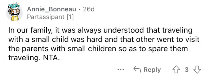 Let them do the traveling!