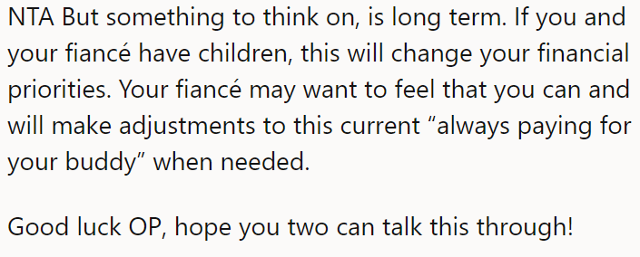 NTA for now, but in the future, it could be a bigger problem