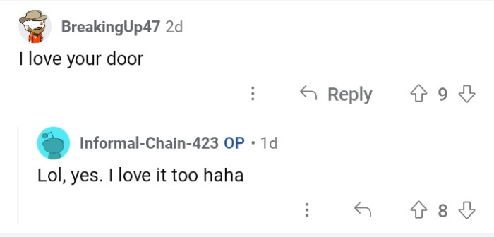 Steel door supremacy.