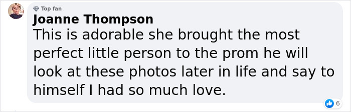 She brought the most perfect little person